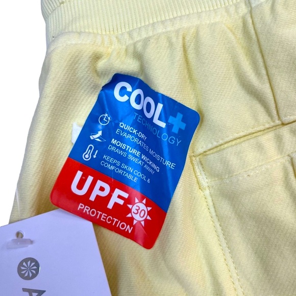 ATHLETA Farallon Midi Short, Yellow S NWT - Picture 6 of 9